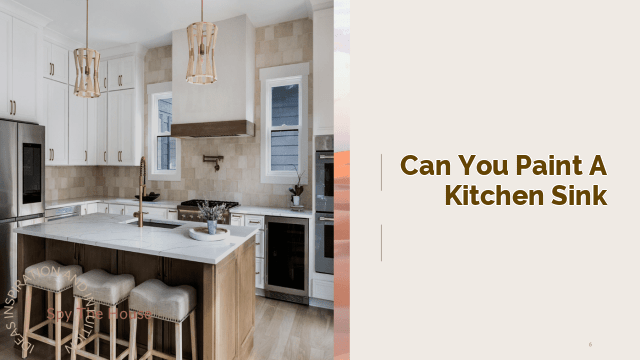 can you paint a kitchen sink