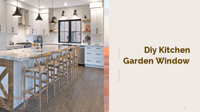 diy kitchen garden window