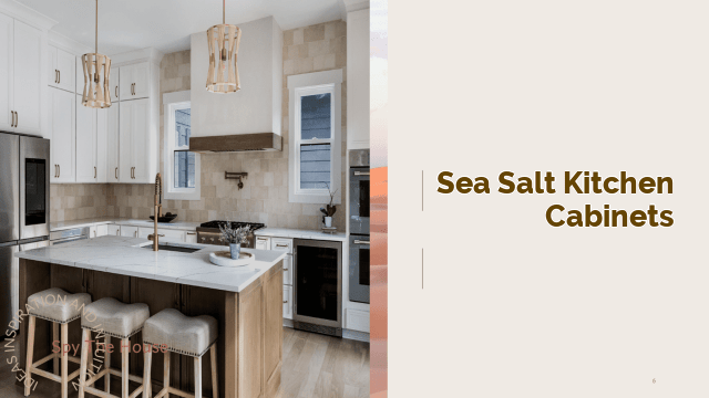 sea salt kitchen cabinets